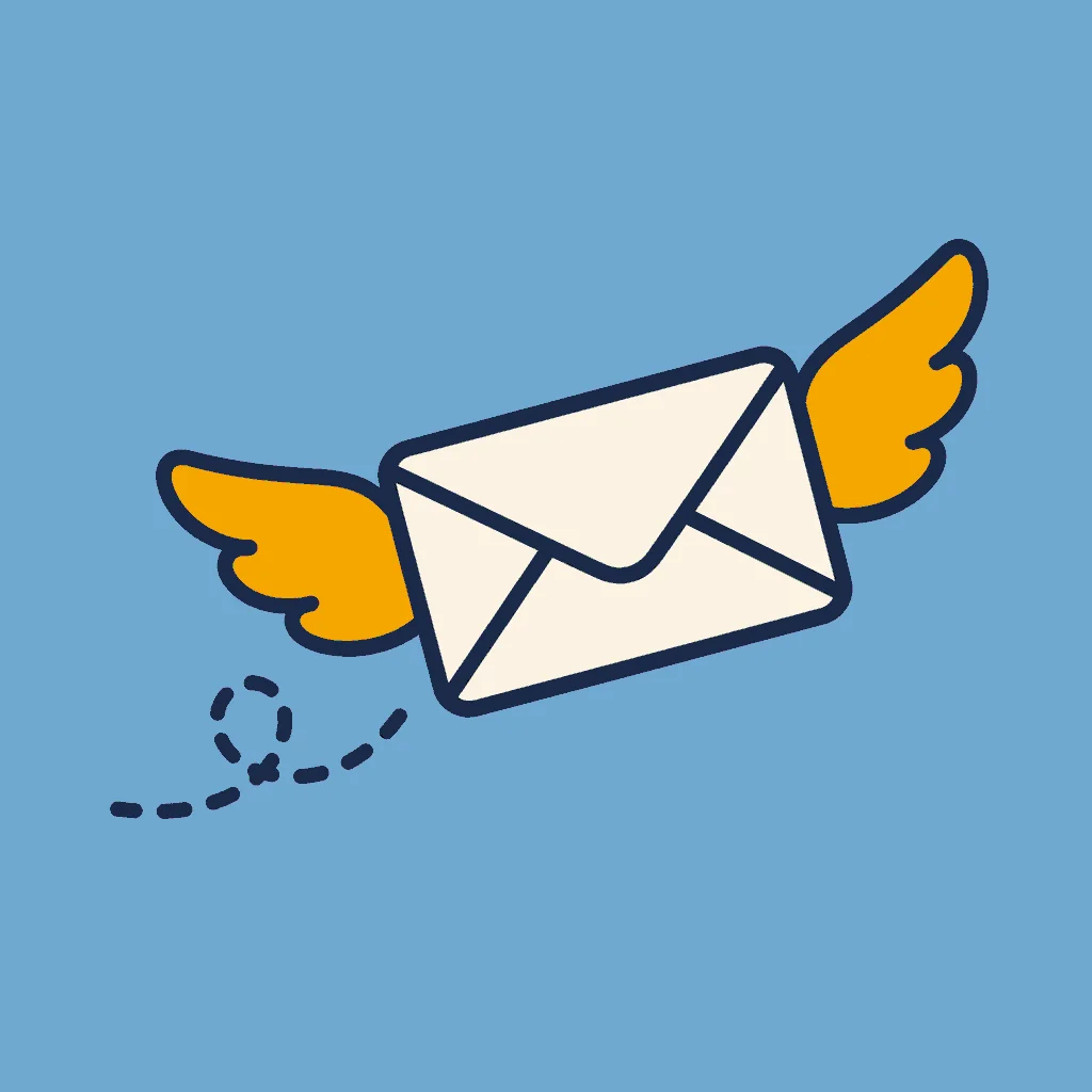 First Flight — a collectible Snailpost stamp